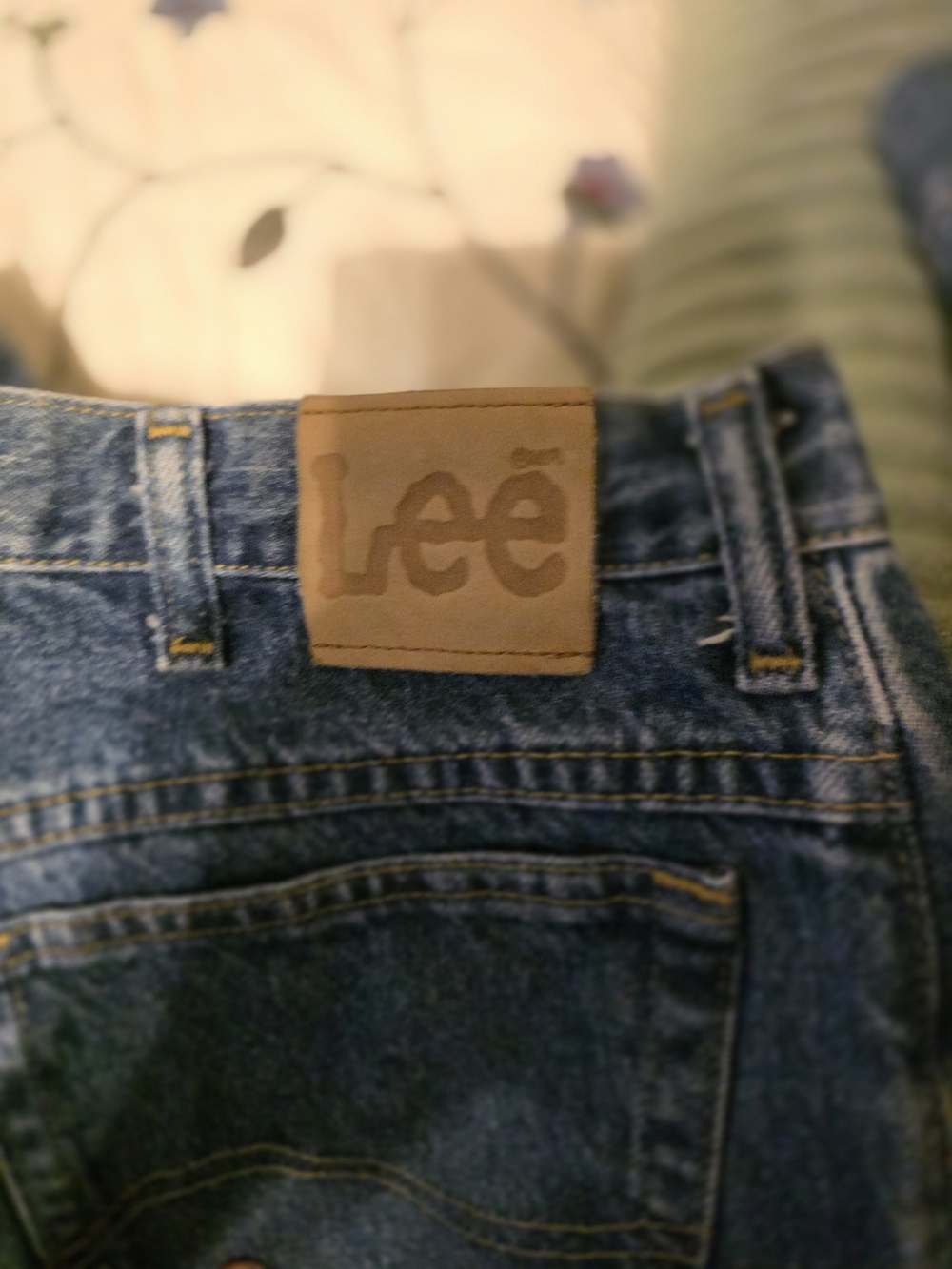 Tall Lee Denim Jeans Made In The USA 2008944 / A528-004 - Picture 3 of 4